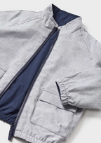 Mayoral geaca baieti antivant reversibila 12-36 luni Navy Blue