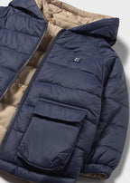 Mayoral geaca baieti reversibila 6-36 luni Azul