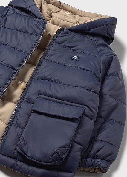Mayoral geaca baieti reversibila 6-36 luni Azul