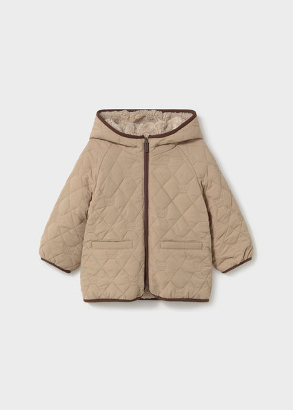 Mayoral geaca baieti reversibila cu blana 12-48 luni Hazelnut Imagine principală a produsului