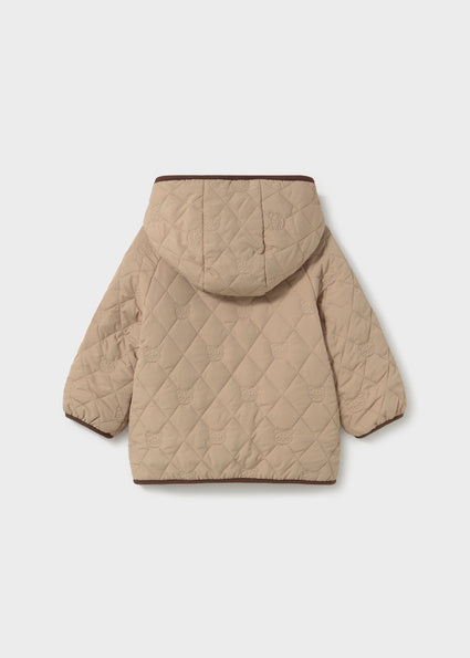 Mayoral geaca baieti reversibila cu blana 12-48 luni Hazelnut