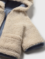 Mayoral geaca baieti reversibila cu blanita 0-18 luni Blue bell