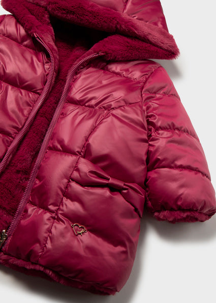 Mayoral geaca fete reversibila 12-48 luni Framboise