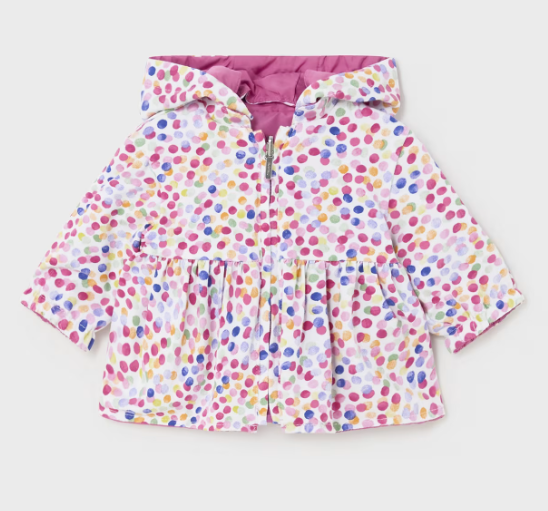 Mayoral geaca fete antivant reversibila 0-18 luni Juicy