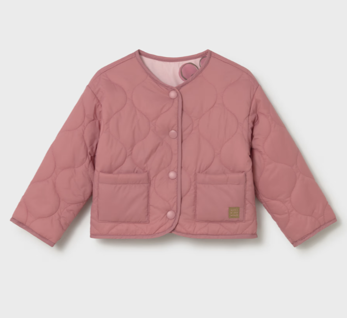 Mayoral geaca fete antivant reversibila 12-48 luni Blush