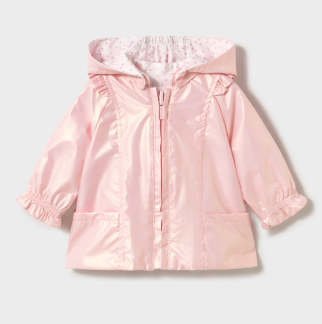 Mayoral geaca fete de vant reversibila 0-18 luni Rosa Baby