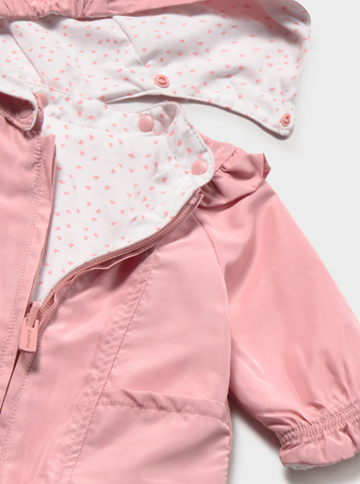 Mayoral geaca fete de vant reversibila 0-18 luni Rose