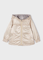 Mayoral geaca fete fas reversibila 4-9 ani, Almond