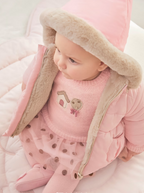  Roz baby cu buline