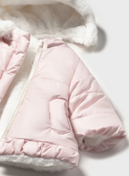 Mayoral geaca fete reversibila 0-18 luni Roz baby