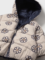Mayoral geaca fete reversibila cu imprimeu 6-48 luni Navy Blue