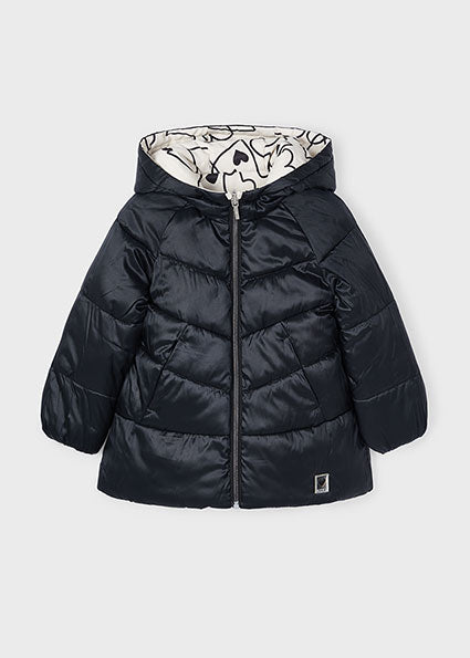 Mayoral geaca fete reversibila matlasata 4-9 ani Negru