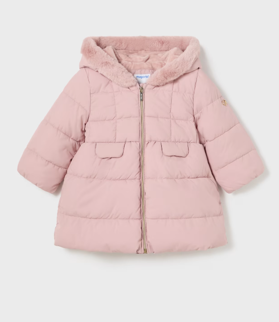 Mayoral geaca fetite lunga 6-36 luni, Blush