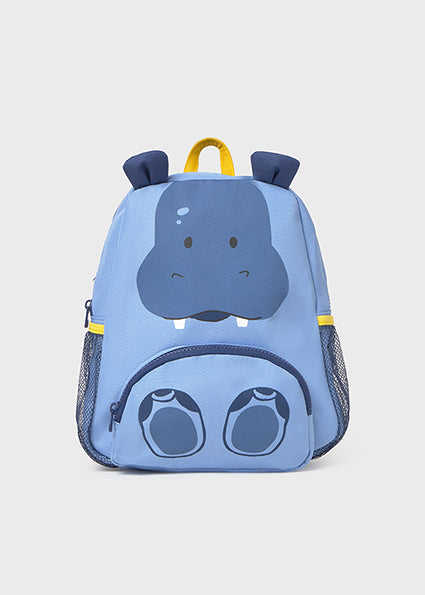 Mayoral geanta copii tip rucsac 12m+ Albastru cu hippo
