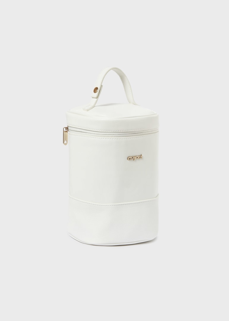 
Mayoral geanta termoizolanta cu logo Off-white
