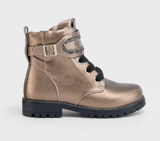 Mayoral ghete fete biker cu sclipici 26-30 Bronz