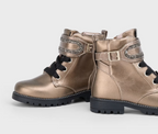 Mayoral ghete fete biker cu sclipici 26-30 Bronz