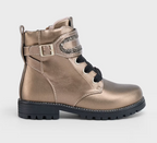 Mayoral ghete fete biker cu sclipici 31-35 Bronz