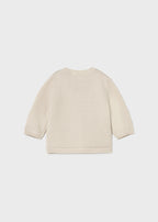 Mayoral jacheta baieti tip cardigan 0-18 luni Taupe