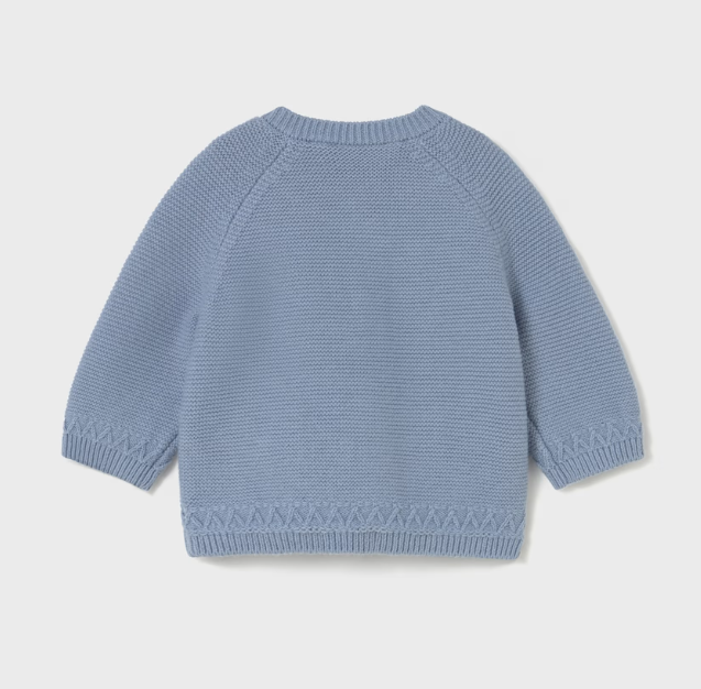 Mayoral jacheta tip cardigan baieti 0-18 luni Blue bell