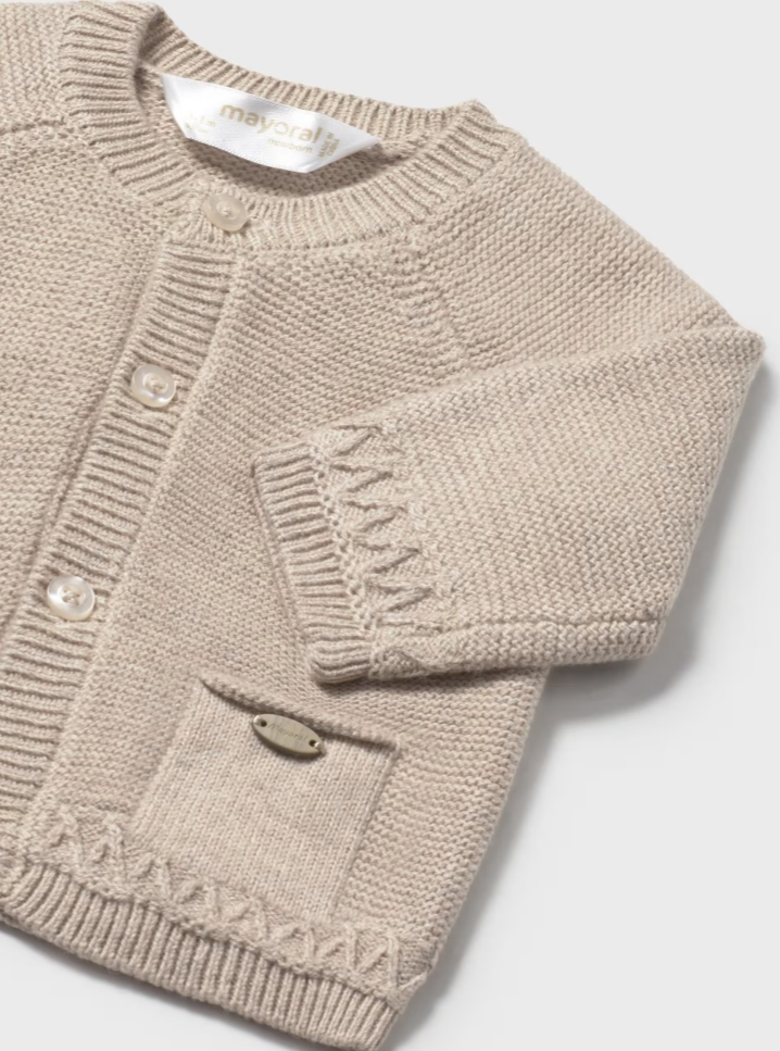 Mayoral jacheta tip cardigan baieti 0-18 luni Cereal vigore