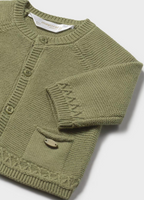 Mayoral jacheta tip cardigan baieti 0-18 luni Aceituna