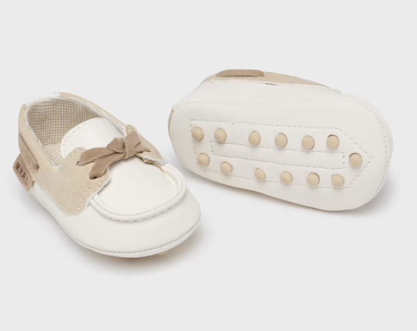 Mayoral mocasini baieti cu siret 15-19, Off-white Imagine principală a produsului