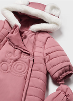 Mayoral overal fete microfibra 0-18 luni Mid rose