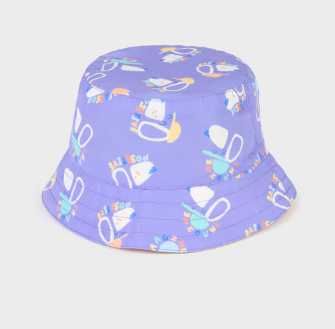 Mayoral palarie baieti bucket reversibila 44-50 Lila