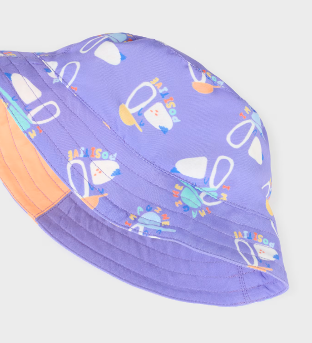 Mayoral palarie baieti bucket reversibila 44-50 Lila