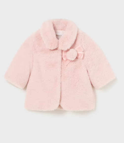 Mayoral palton fete blanita 0-18 luni Soft pink Imagine principală a produsului