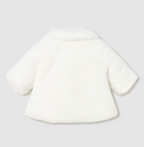 Mayoral palton fete blanita pufoasa 0-18 luni Off-white
