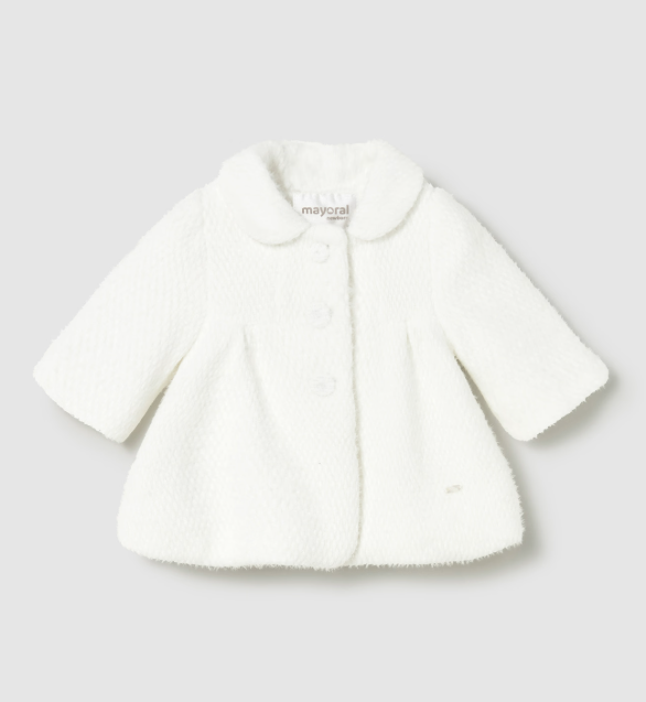 Mayoral palton fete elegant 0-18 luni Off-white