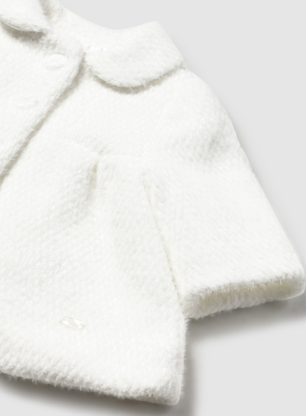 Mayoral palton fete elegant 0-18 luni Off-white