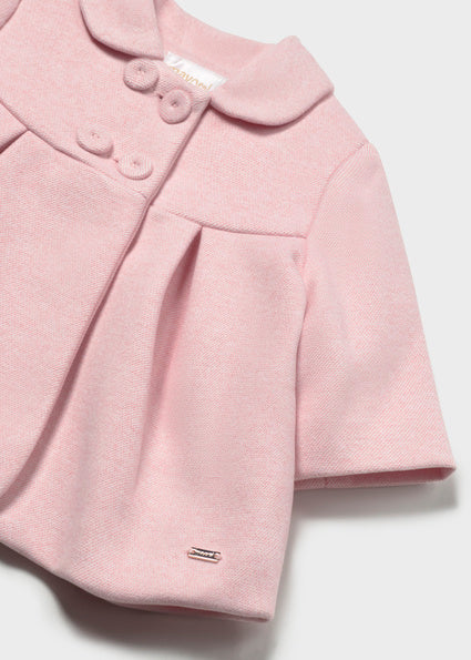 Mayoral palton fete elegant 0-18 luni Pink baby vigoré