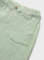Mayoral pantalon baieti lung bambula 12-48 Matcha