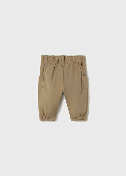 Mayoral pantalon baieti lungi cu buzunare 0-18 luni Camel