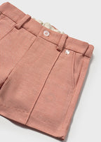 Mayoral pantalon baieti scurt de tip bermude 12-48 luni Caramiziu