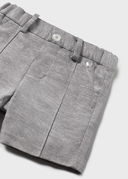 Mayoral pantalon baieti scurt de tip bermude 12-48 luni Licorice