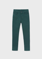 Mayoral pantalon baieti slim fit Better Cotton 10-14 ani, Dark menta