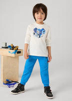 Mayoral pantalon baieti sport 4-9 ani Ceruleo