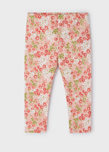 Mayoral pantalon fete 3 sferturi cu imprimeu 2-9 ani Nude