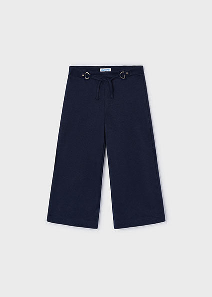 Mayoral pantalon fete evazati cu catarame 4-9 ani Navy blue Imagine principală a produsului