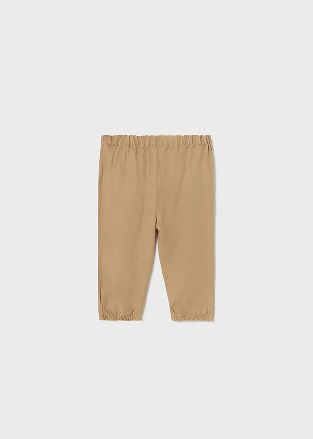 Mayoral pantalon fete lung baggy 12-36 luni, Toasted Imagine secundară a produsului