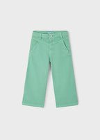 Mayoral pantalon fete lung larg sarga 3-10 ani Menta