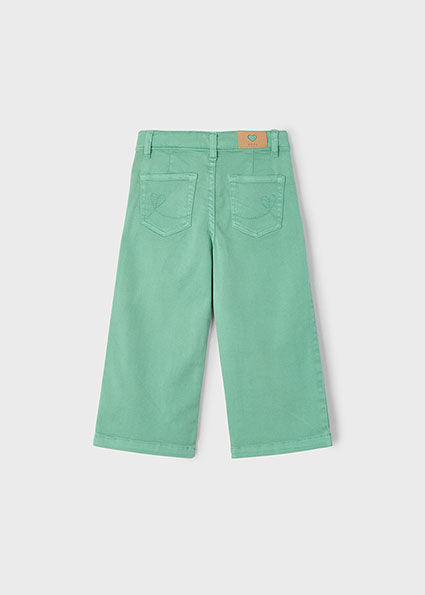 Mayoral pantalon fete lung larg sarga 3-10 ani Menta