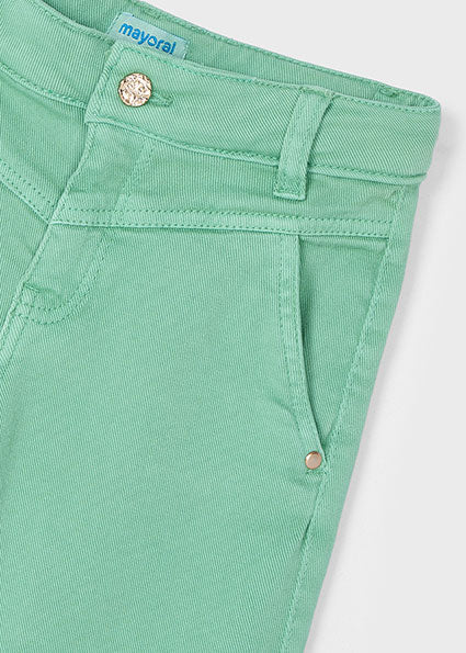 Mayoral pantalon fete lung larg sarga 3-10 ani Menta