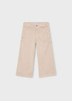 Mayoral pantalon fete lung larg sarga 3-10 ani Sand