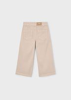 Mayoral pantalon fete lung larg sarga 3-10 ani Sand