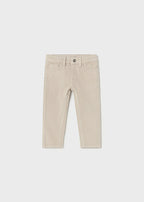 Mayoral pantaloni baieti basic reiat 12-36 luni Alb gips